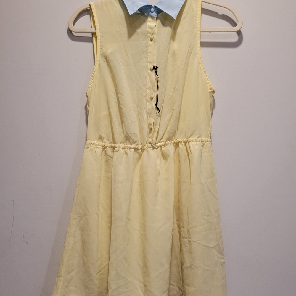 All Kris Yellow Mini Dress